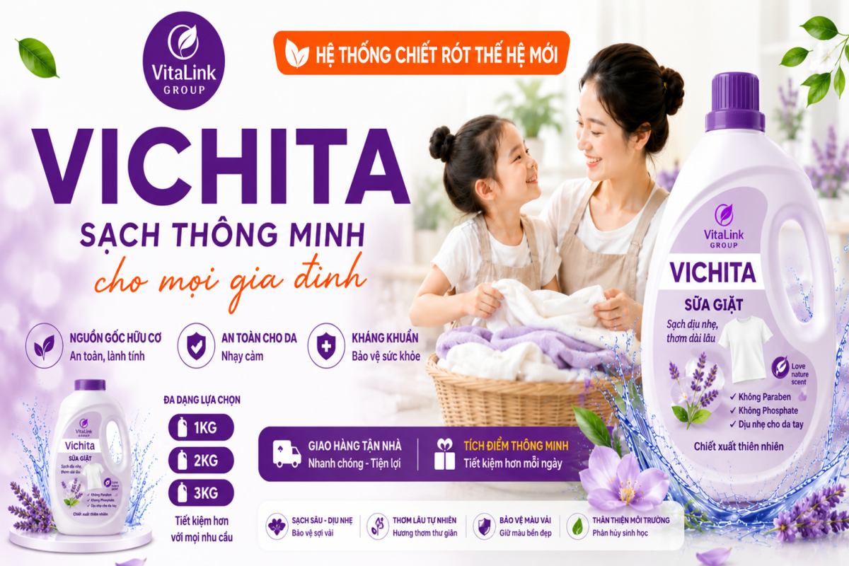 SỮA GIẶT - VICHITA